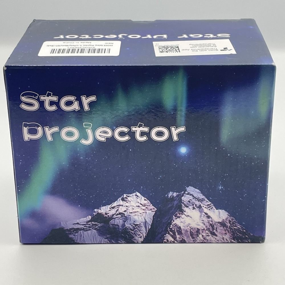 NEW In Box‎ Star Projector Galaxy Aurora Lamp Bluetooth Music Night Light NIB